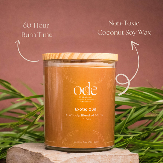 Exotic Oud - Coconut Soy Candle