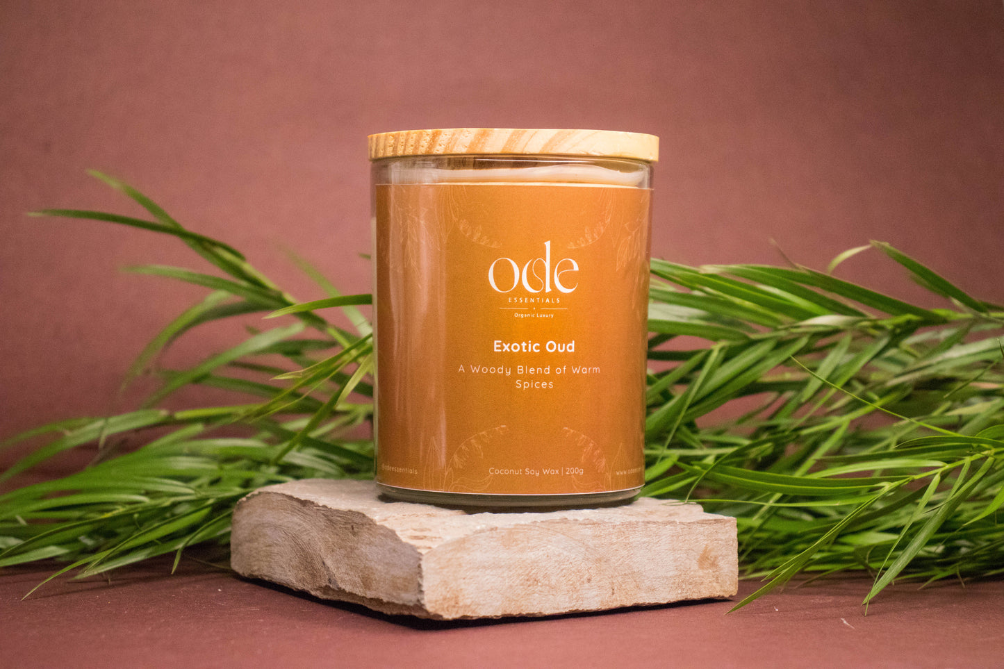 Exotic Oud - Coconut Soy Candle